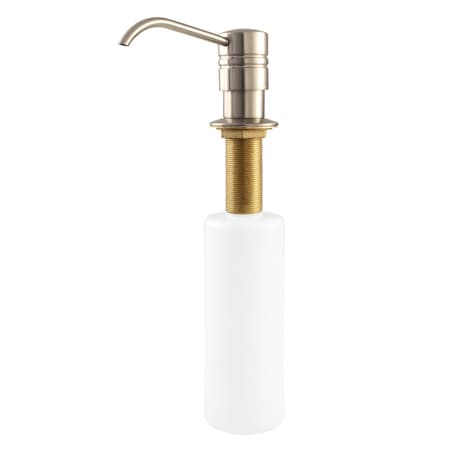 Kingston Brass SD2618 Milano Soap Dispenser, Brushed Nickel SD2618